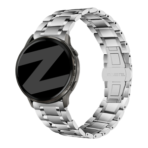 Bandz Bracelet acier 'Deluxe' Garmin Bounce 2 (argent)