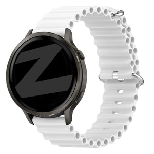 Bandz Garmin Vivoactive 3 Ocean Strap 'Classic' (White)