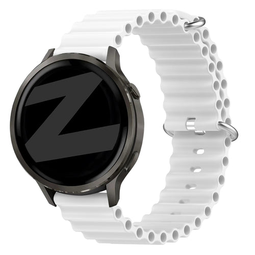 Bandz Garmin Vivoactive 3 Ocean Strap 'Classic' (White)