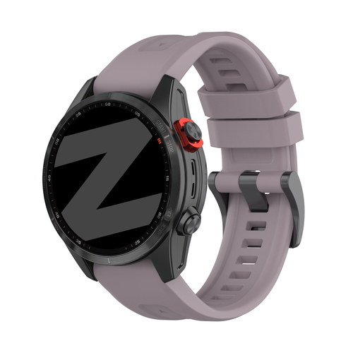 Bandz Bracelet silicone 'Classic' Garmin Descent G2 (lavande gris)