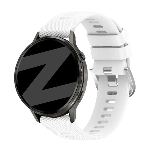 Bandz Garmin Venu 4 - 41mm Silicone Strap 'Deluxe' (White)