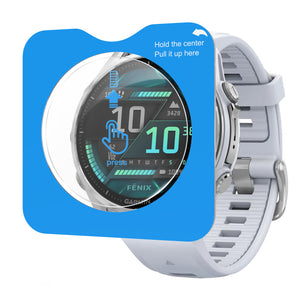 Screenprotector with One-Click Tool - Garmin Fenix 8 - 43mm