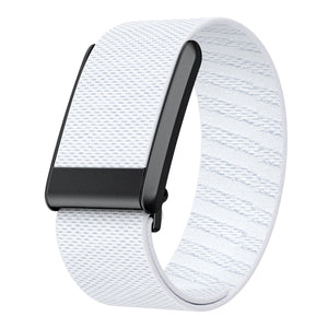 Bracelet nylon compatible avec Whoop 4.0 (blanc)
