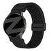 Bandz Garmin Forerunner 265s Vintage Nylon Strap (Black)