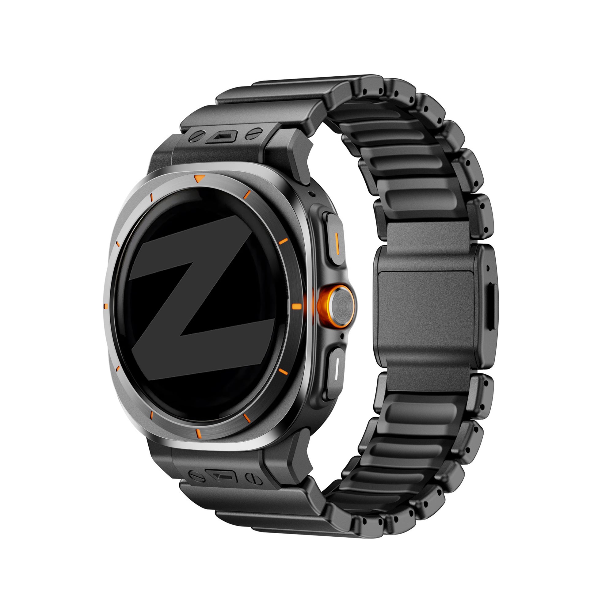 Bandz Bracelet titane 'Hybrid' Samsung Galaxy Watch Ultra (noir)