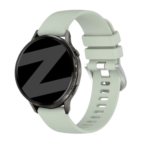 Bandz Garmin Forerunner 265s Silicone Strap 'Classic' (Light Green)