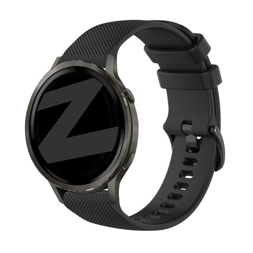 Bandz Bracelet silicone 'Premium' Garmin Forerunner 255 (noir)