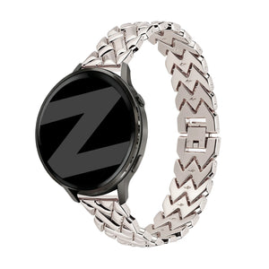 Bandz Bracelet metal 'V-Type' Garmin Venu 4 - 41mm (lumière stellaire)
