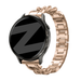 Bandz Garmin Vivoactive 6 Metal Strap 'Chains' (Rose Gold)