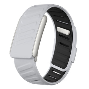Bracelet sport compatible avec Whoop 5.0 (gris clair/noir)