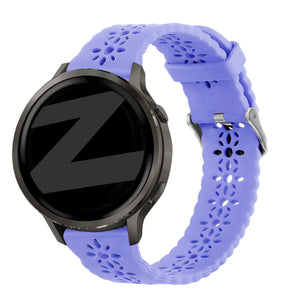 Bandz Bracelet silicone 'Lace' Garmin Vivoactive 3 (mauve)