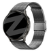 Bandz Bracelet acier ajustable Garmin Bounce 2 (noir)