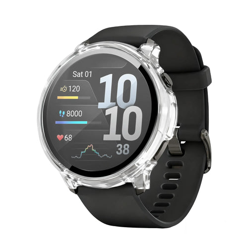 Bandz Protecteur Pc avec verre Garmin Venu 4 - 45mm (transparent)