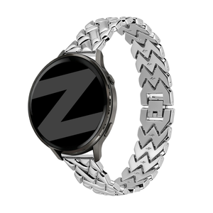 Bandz Bracelet metal 'V-Type' Withings ScanWatch 2 - 38mm (argent)