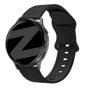 Bandz Garmin Forerunner 645 Silicone Strap 'Leopard' (Black)