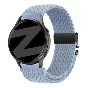 Bandz Bracelet tressé 'Parachute' Garmin Vivoactive 3 (bleu clair)