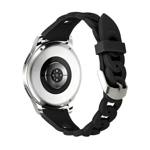 Bandz Bracelet silicone 'Chaînes' Polar Pacer (noir)