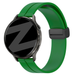 Bandz Garmin Forerunner 570 - 47mm Silicone Strap with D-Buckle (Green)