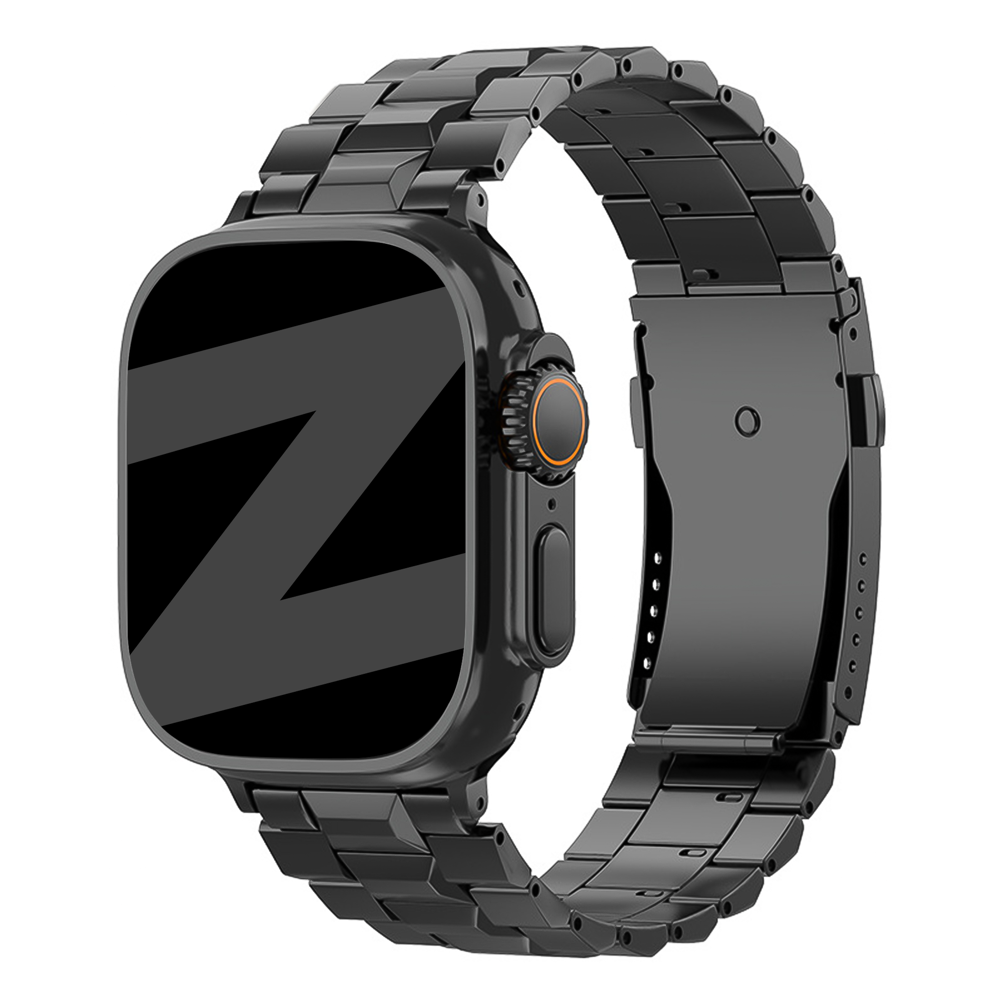 Bandz Bracelet titan 'Deluxe' Apple Watch Ultra (noir)