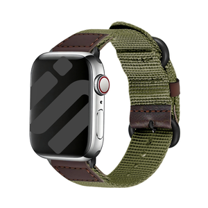Apple Watch Canvas Strap (Army Green)