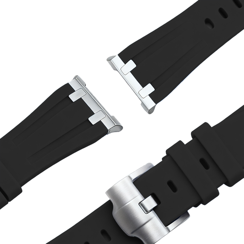 Bandz Bracelet silicone 'Luxe Liquid' Samsung Galaxy Watch 8 - 40mm (noir)