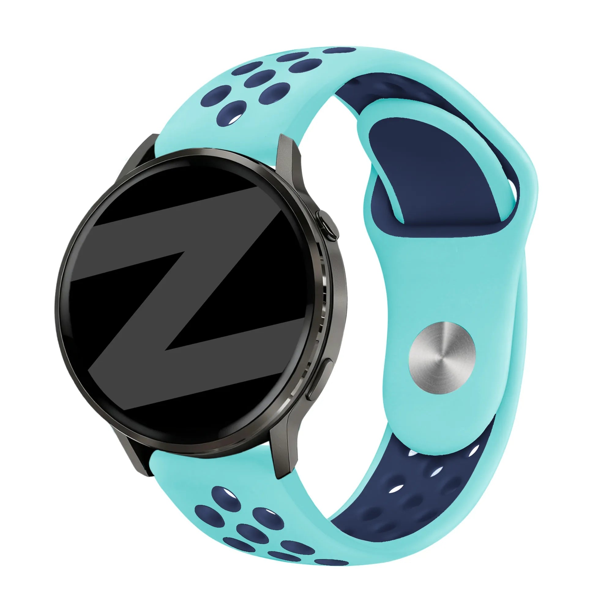 Bandz Garmin Forerunner 645 Sport Strap 'Deluxe' (Aqua/Blue)