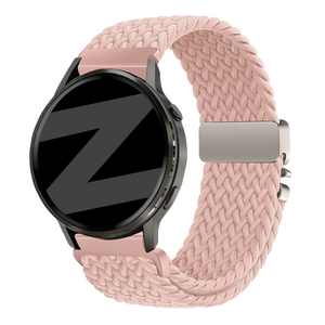 Bandz Bracelet tressé 'Parachute' Garmin Vivoactive 3 (rose)
