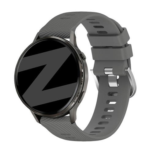 Bandz Garmin Vivoactive 4s Silicone Strap 'Deluxe' (Dark Grey)