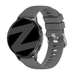 Bandz Bracelet silicone 'Deluxe' Garmin Venu 2s (gris foncé)
