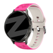 Bandz Bracelet silicone 'Fleurs' Garmin Forerunner 645 (rose vif/lumière stellaire)