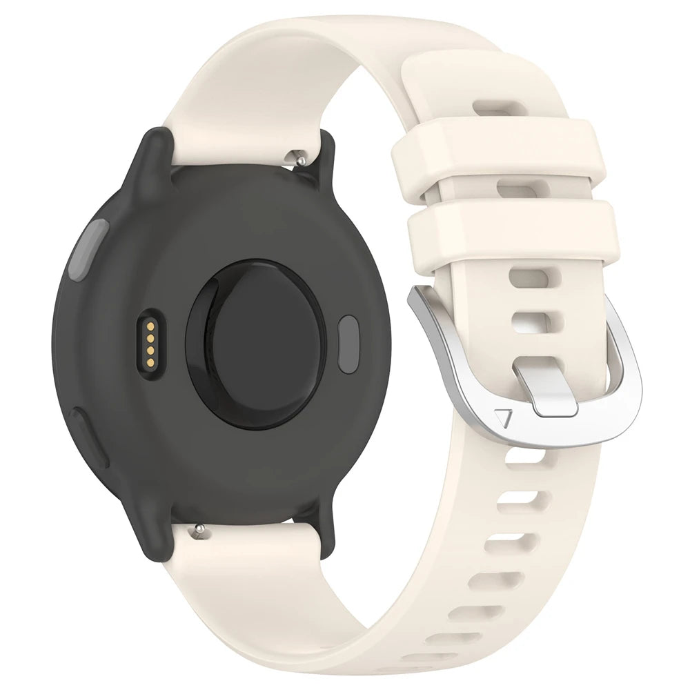 Bracelet silicone classique Garmin Vivomove Trend (lumière stellaire)