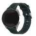 Samsung Galaxy Watch 4 44mm Patterned Silicone Strap (Viridian)
