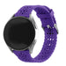 Bracelet silicone avec motif Samsung Galaxy Watch 42mm (violet foncé)