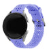 Bracelet silicone à motifs Samsung Galaxy Watch 4 44mm (lilas)