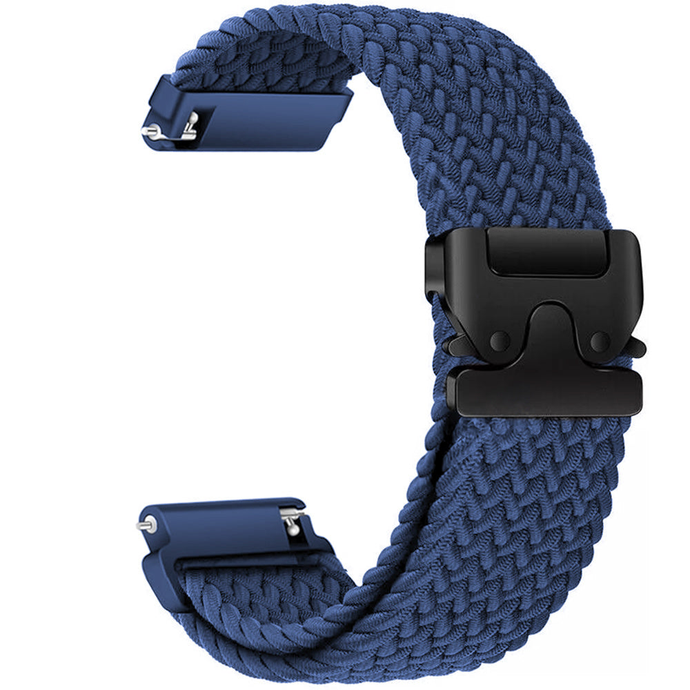 Bracelet tissé avec boucle Garmin Vivomove HR (bleu)