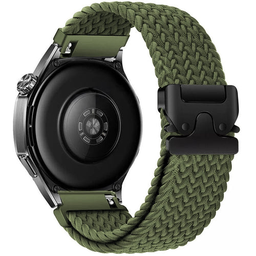 Bracelet tressé avec boucle Amazfit Balance 2 (vert)