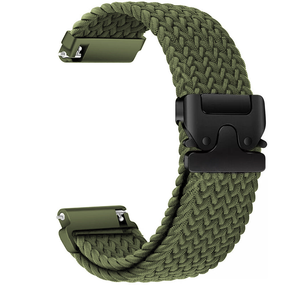 Suunto 9 Peak Braided Strap with P-Buckle (Green)