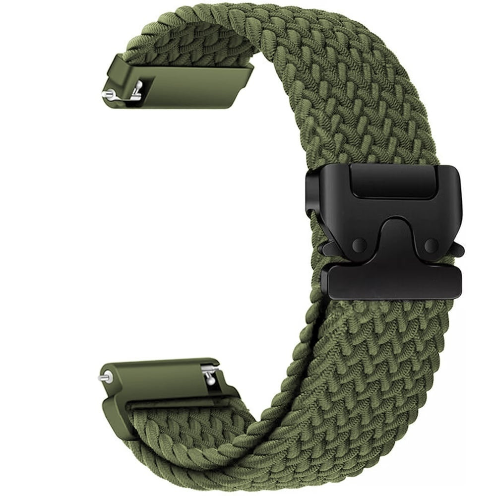 Bracelet tressé avec boucle Amazfit Balance 2 (vert)