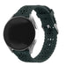 Bracelet de silicone avec relief Coros Pace 2 (vert sapin)