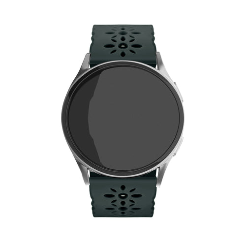 Amazfit Bip U (Pro) Patterned Silicone Strap (Viridian)