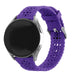 Amazfit GTR Mini Patterned Silicone Strap (Dark Purple)