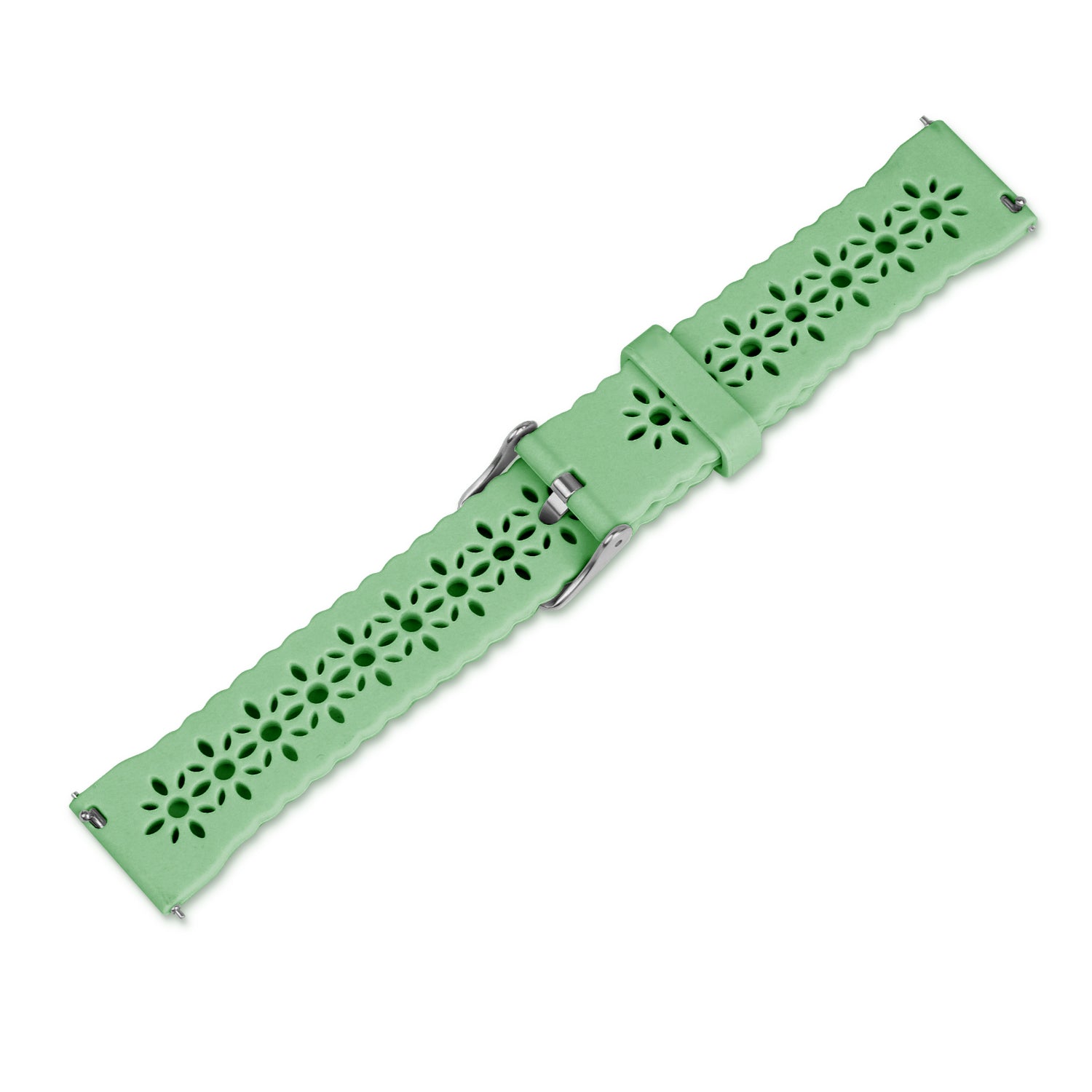 Bracelet de silicone avec relief Withings ScanWatch Nova (vert)