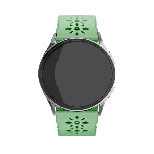 Bracelet de silicone avec relief Amazfit Active (vert)