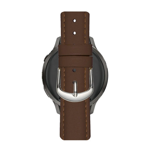 Bandz Bracelet cuir 'Bullet' Amazfit Cheetah 2 Pro (marron)