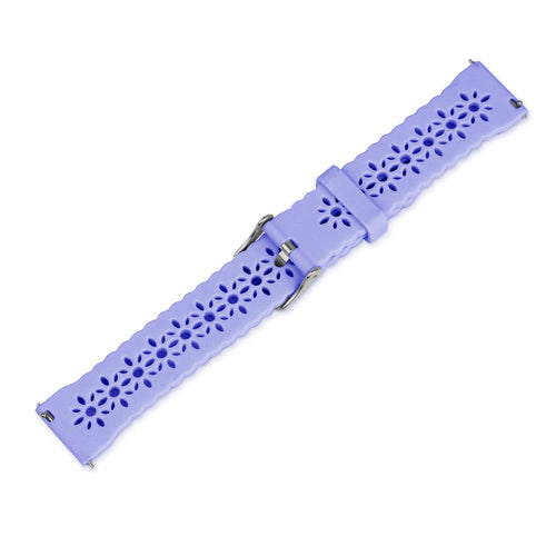 Amazfit Bip 3 (Pro) Patterned Silicone Strap (Lilac)