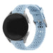 Bracelet de silicone avec relief Withings Steel HR Sport (brouillard bleu)