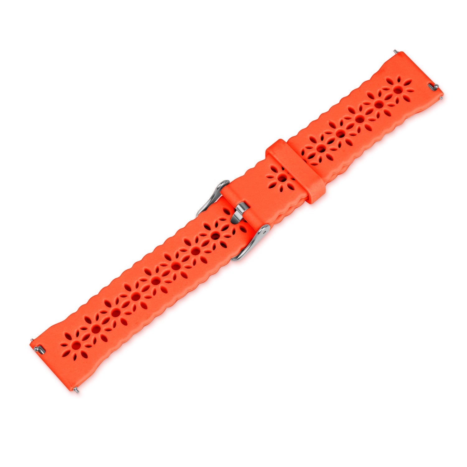 Bracelet de silicone avec relief Withings Steel HR - 40mm (orange)