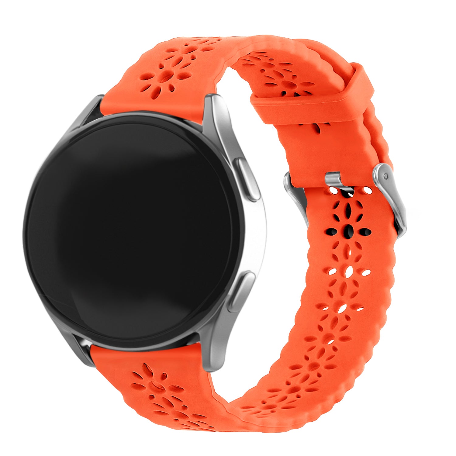 Bracelet de silicone avec relief Amazfit Bip U (Pro) (orange)