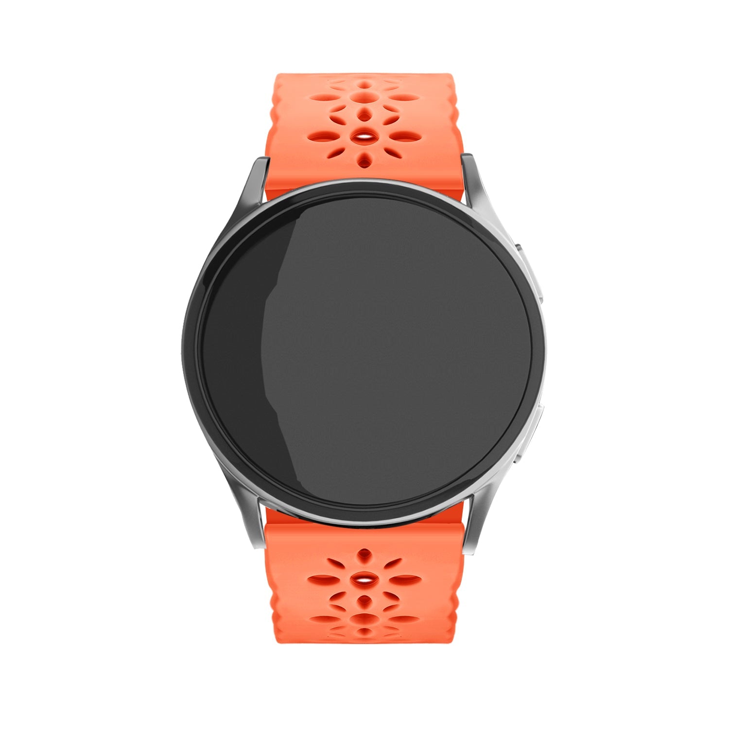 Amazfit GTS 4 Patterned Silicone Strap (Orange)