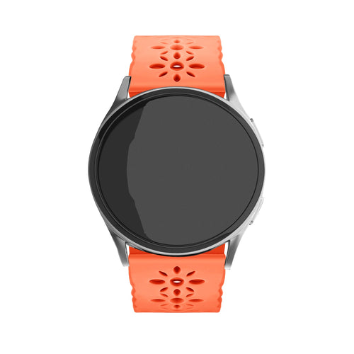 Bracelet de silicone avec relief Coros Pace 2 (orange)